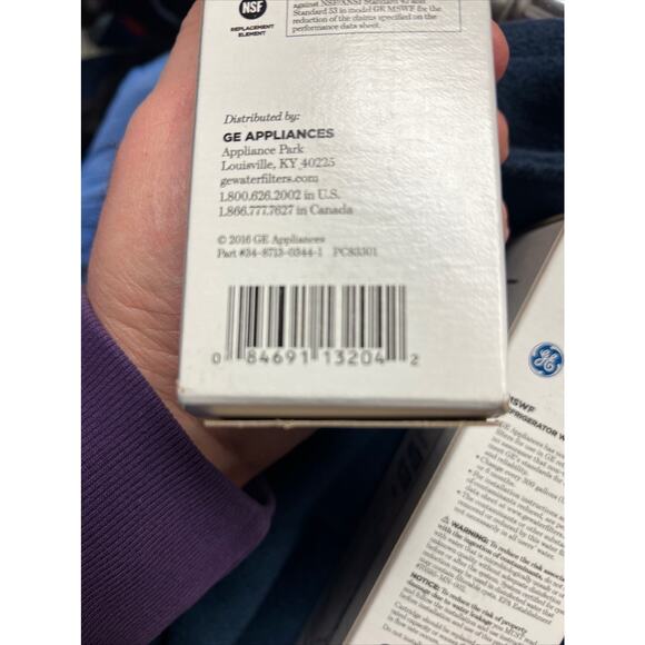 GE Appliances Genuine OEM Refrigerator Water Filter MSWF - Picture 2 of 9